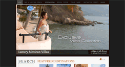 Desktop Screenshot of mexicandestinations.com